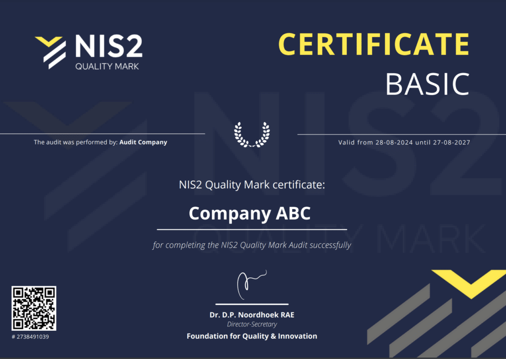NIS2 Quality Mark certificering gestart voor mkb-bedrijven in de toeleveringsketen